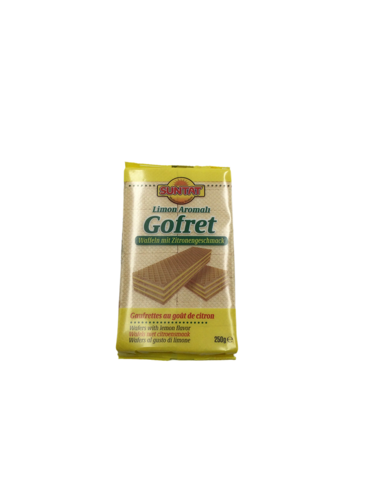 SUNTAT - GAUFRETTE CITRON - 250g