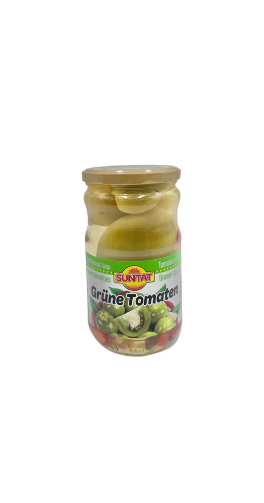 SUNTAT - TOMATE VERTE SAUMURE - 620g
