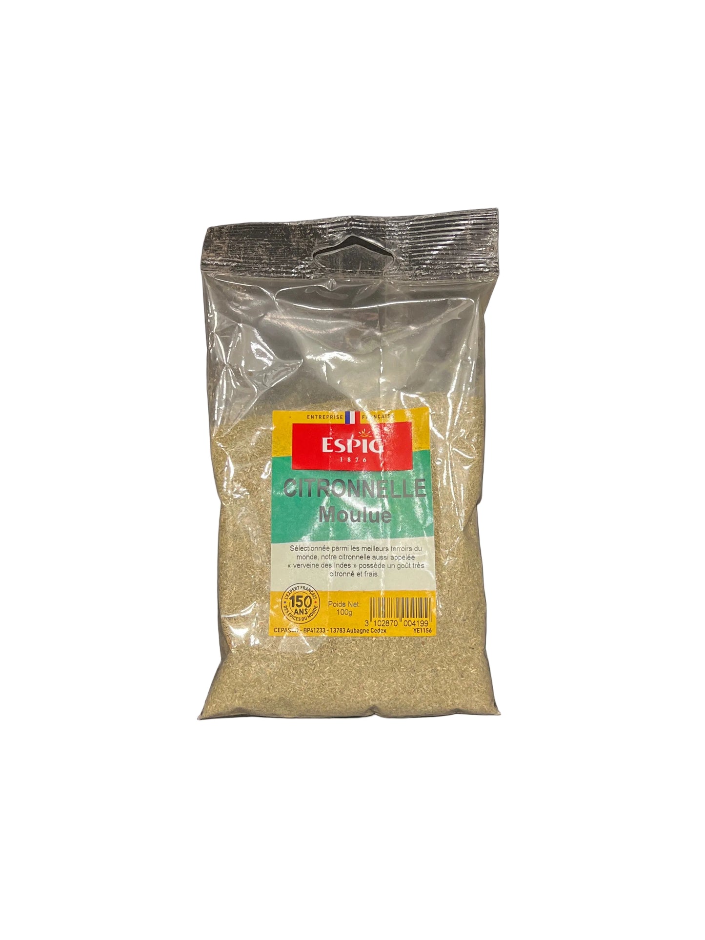 ESPIG - CITRONNELLE MOULUE - 100g