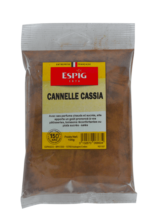 ESPIG - CANNELLE MOULUE CASSIA - 100g