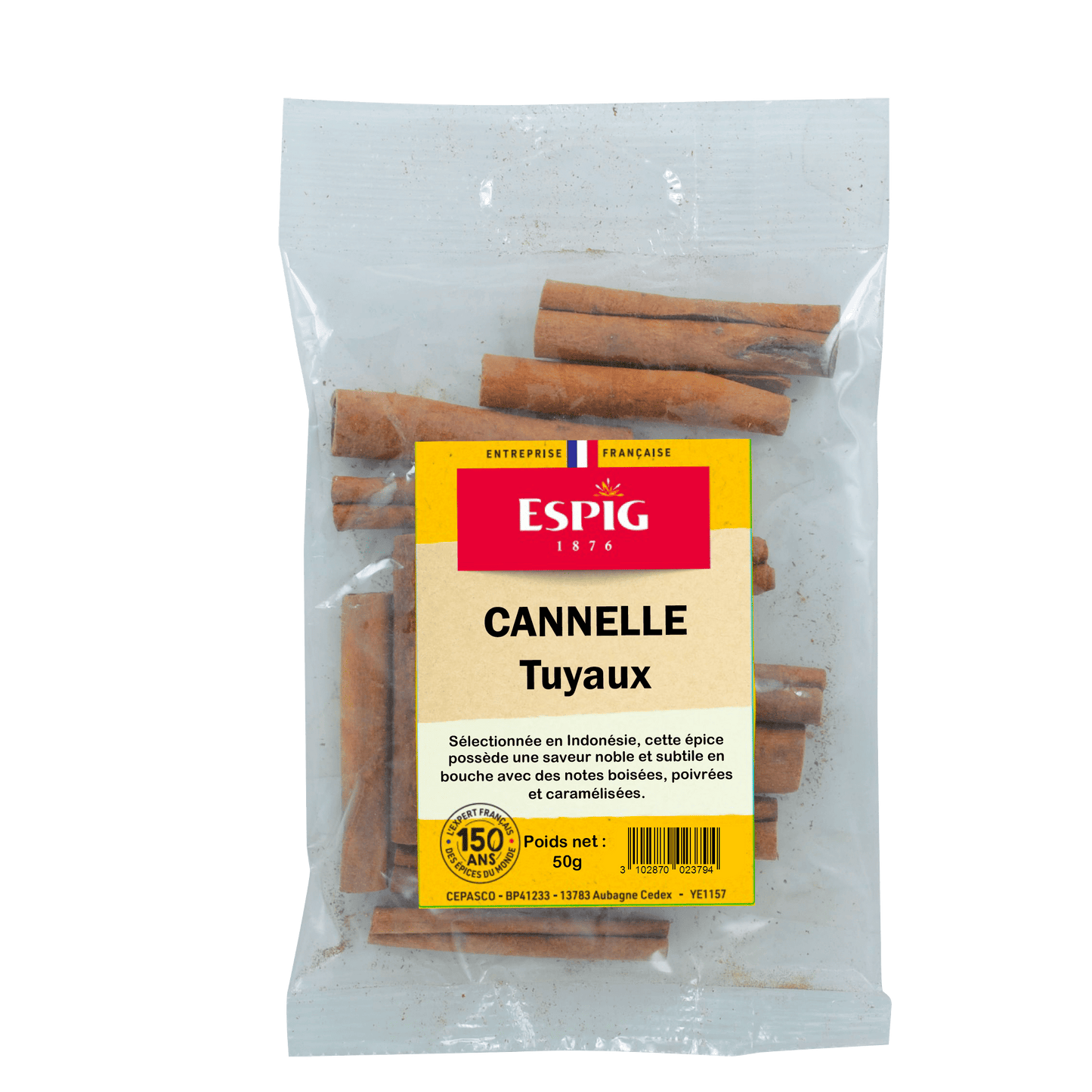 ESPIG - CANNELLE BATONS - 50g