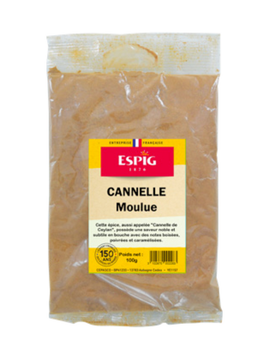 ESPIG - CANNELLE MOULUE - 100g