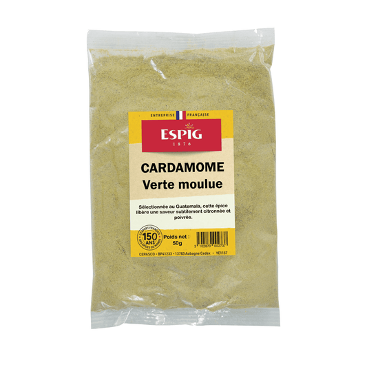 ESPIG - CARDAMOME VERTE MOULUE - 50g