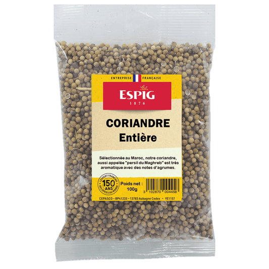 ESPIG - CORIANDRE GROS GRAINS - 100g
