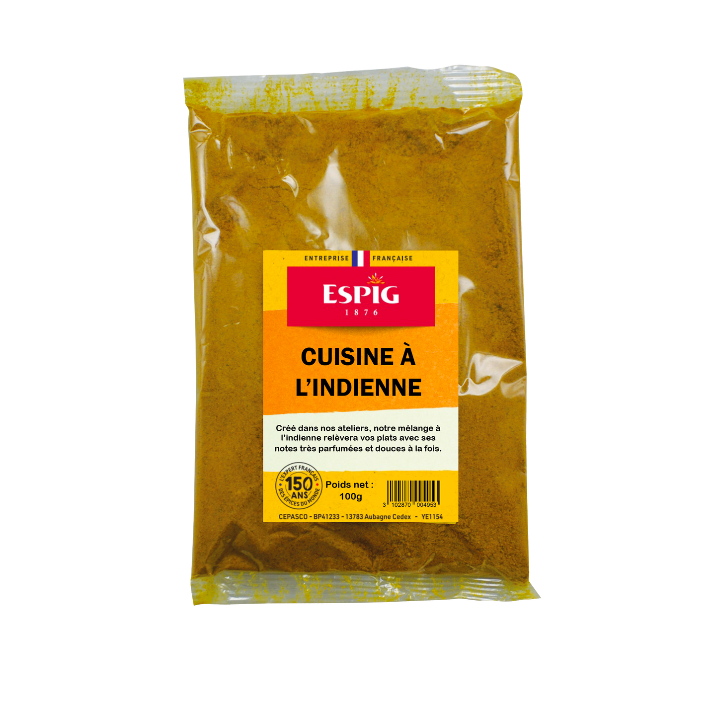 ESPIG - CUISINE INDIENNE - 100g
