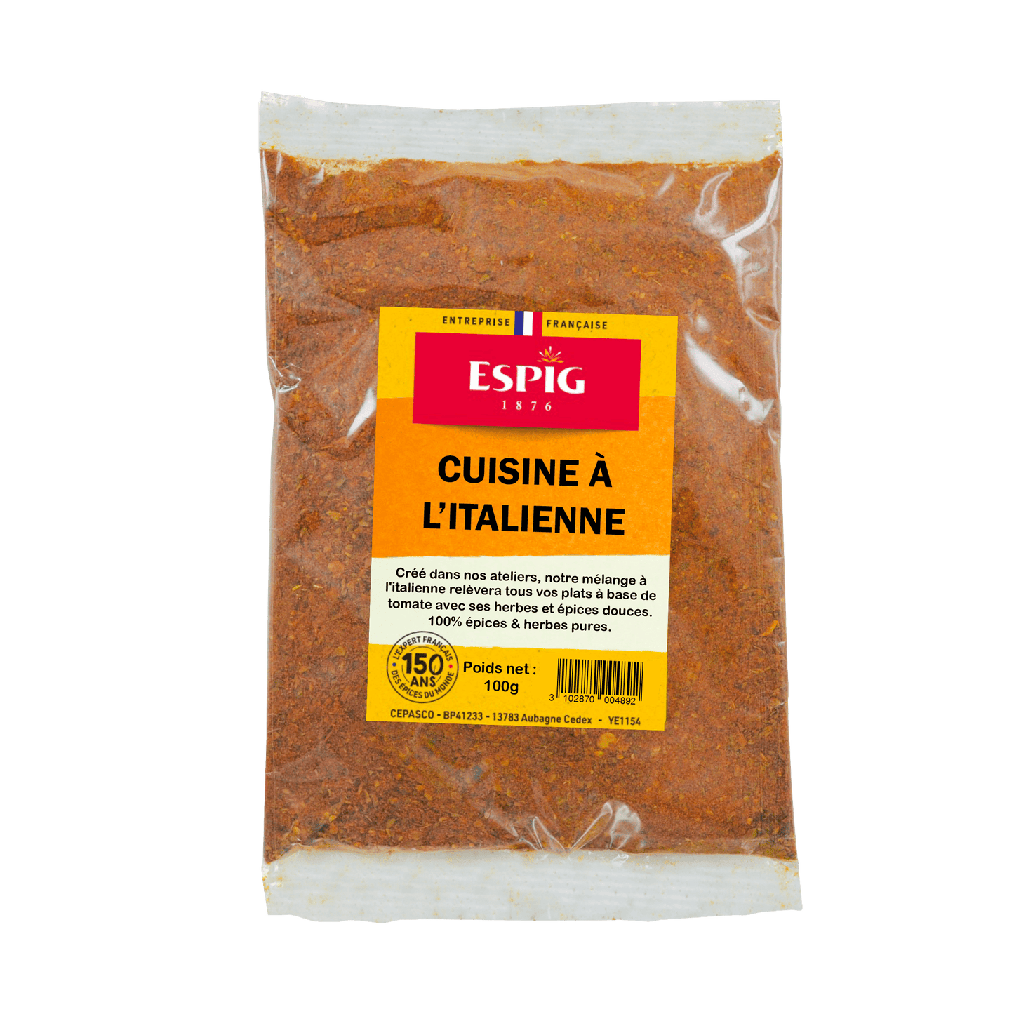 ESPIG - CUISINE ITALIENNE - 100g