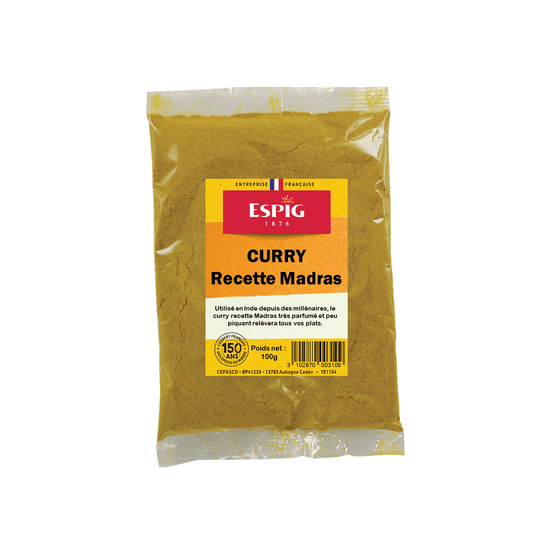 ESPIG - CURRY MADRAS - 100g