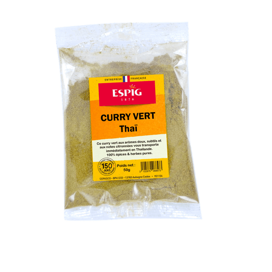 ESPIG - CURRY VERT THAI - 50g