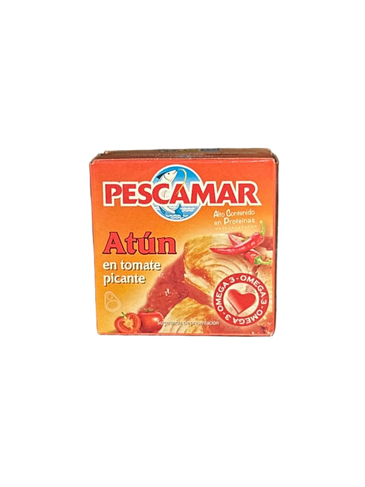 PESCAMAR - THON À LA TOMATE PIQUANT - 80g