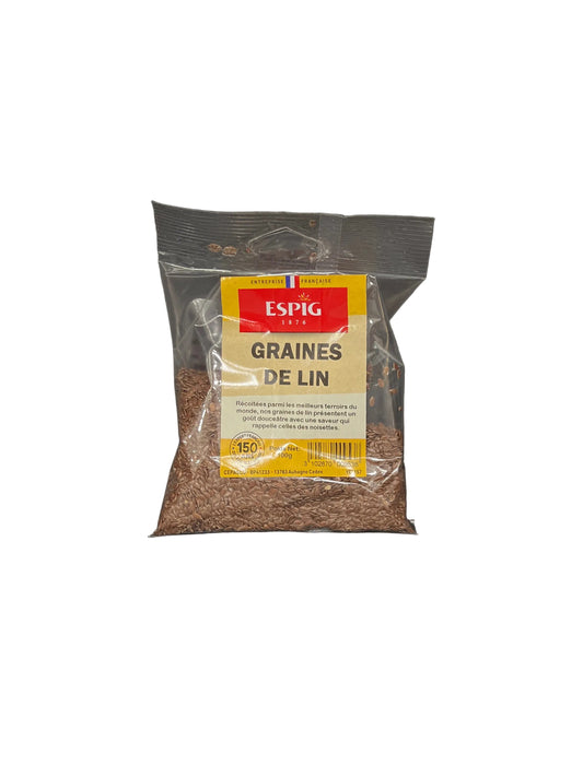 ESPIG - GRAINES DE LIN ENTIERES - 100g