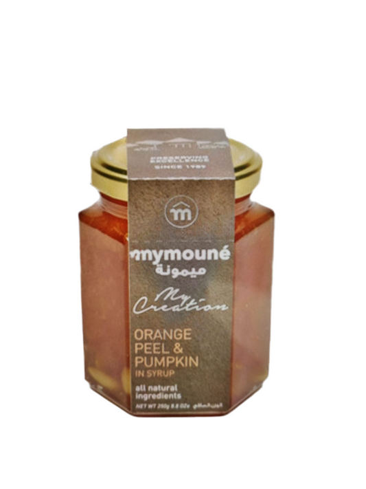 MYMOUNE - ORANGE AMERE ET POTIRON AU SIROP - 250g