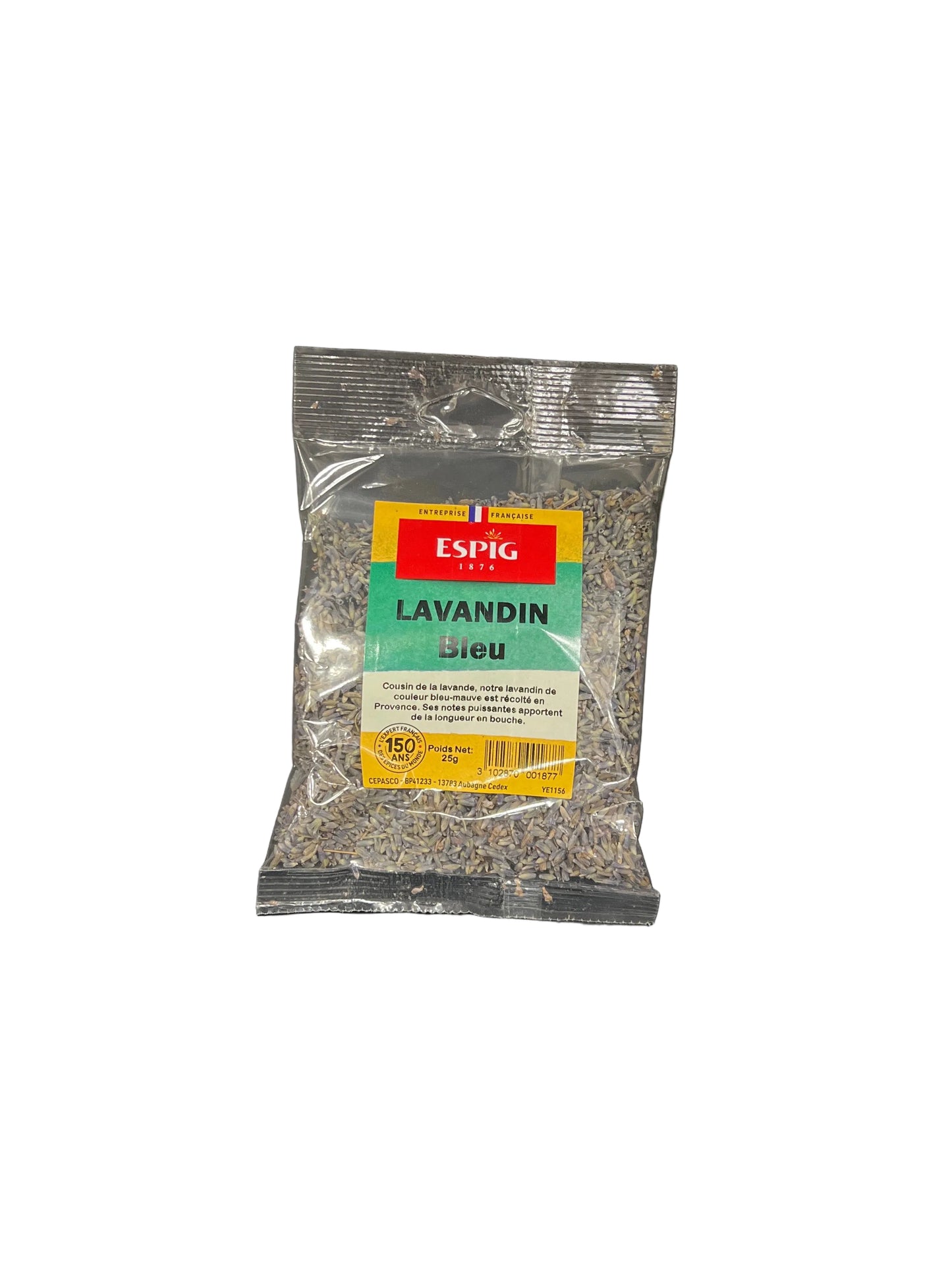 ESPIG - LAVANDIN BLEU FLEURS - 25g