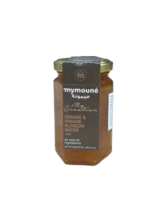 MYMOUNE - CONFITURE D'ORANGE ET FLEUR D'ORANGER - 350g