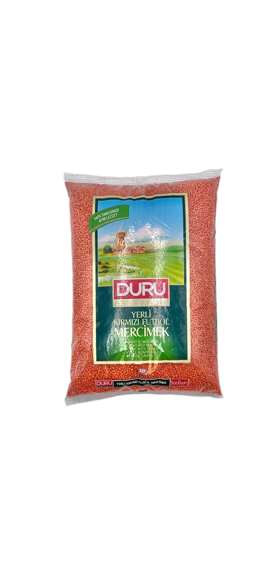 DURU - LENTILLES ROUGES - 5kg