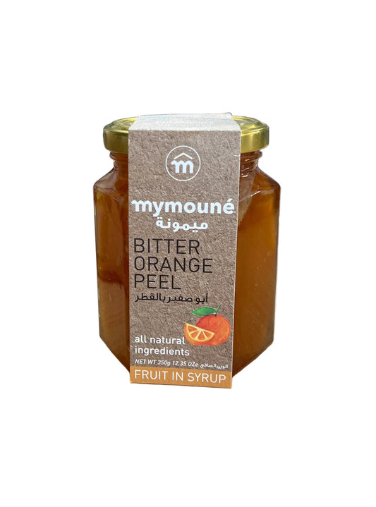 MYMOUNE - ECORCES D'ORANGE AMERE AU SIROP - 350gr