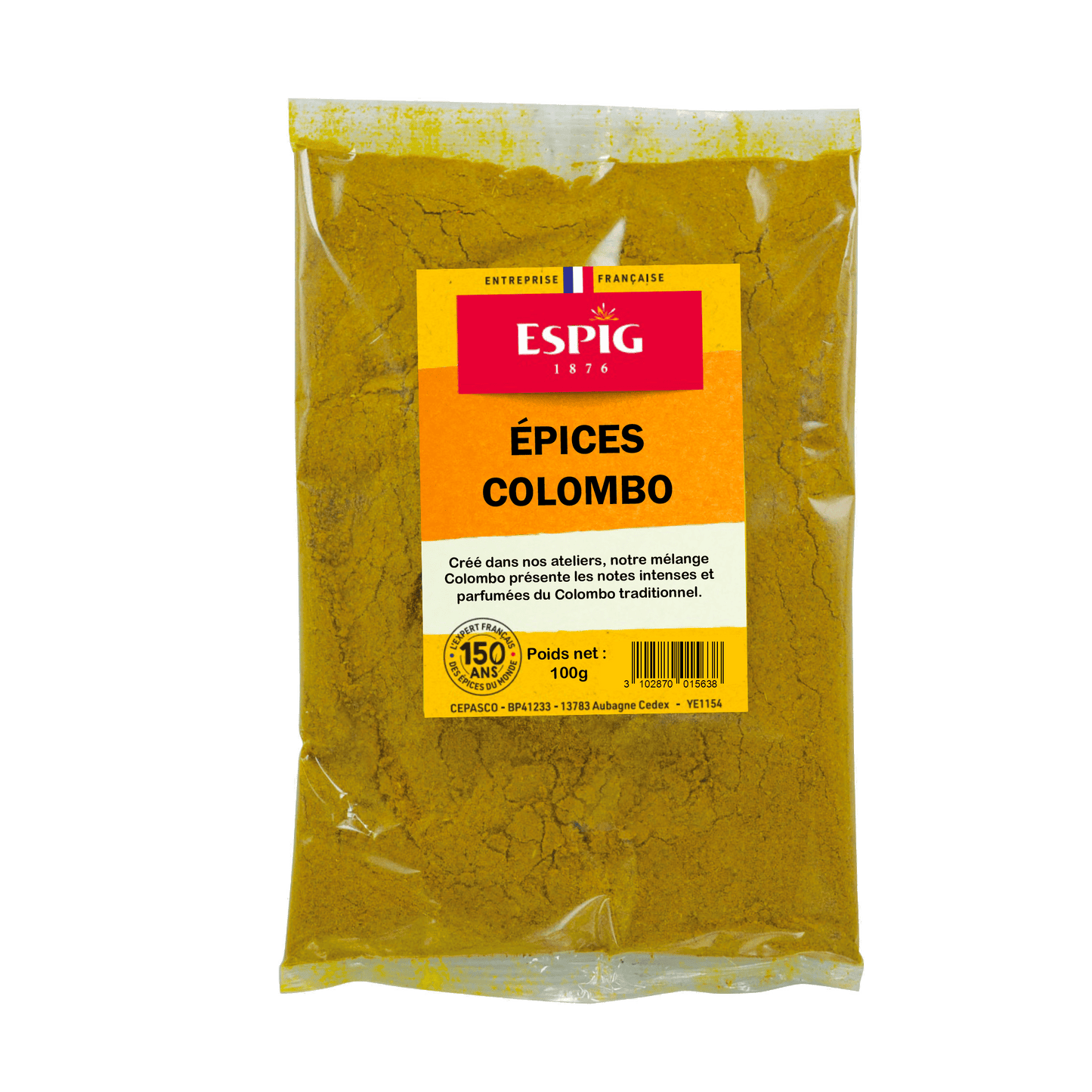 ESPIG - EPICES COLOMBO - 100g