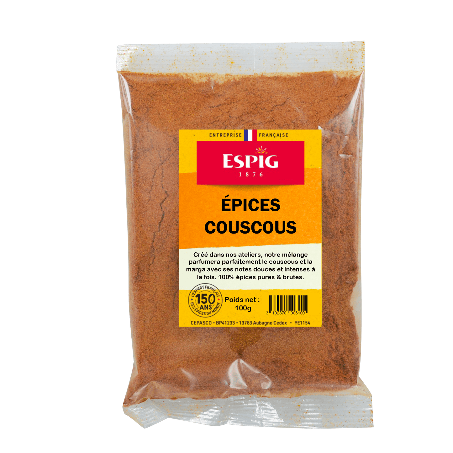 ESPIG - EPICES COUSCOUS - 100g