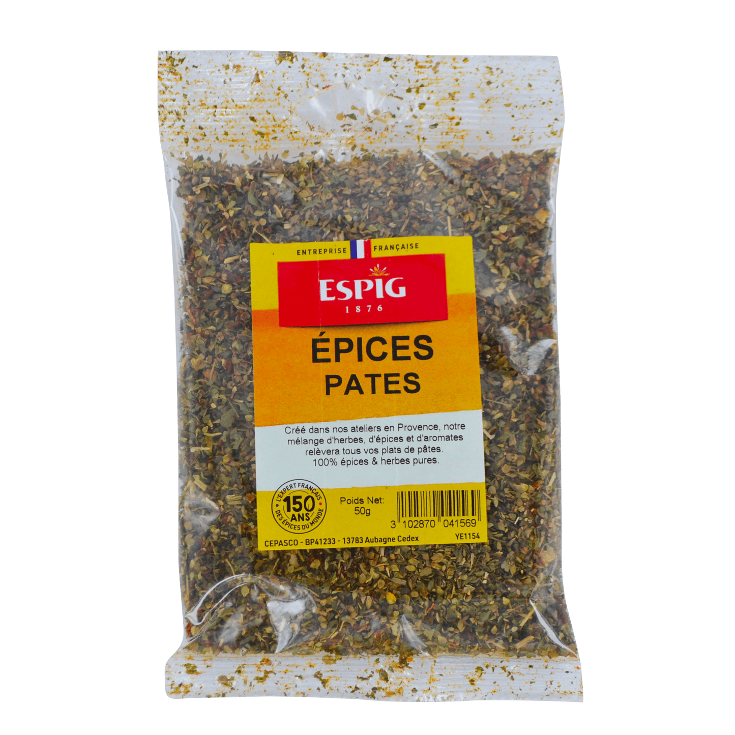 ESPIG - ASSAISONNEMENT PATES - 50g