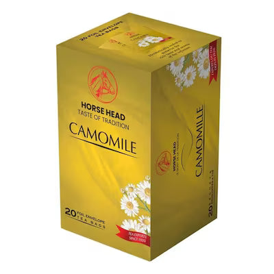 HORSE HEAD - CAMOMILE - 20x2g