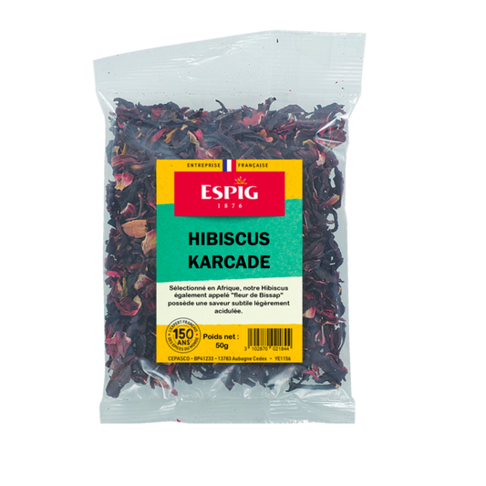 ESPIG - HIBISCUS FLEURS COUPEES- 50g