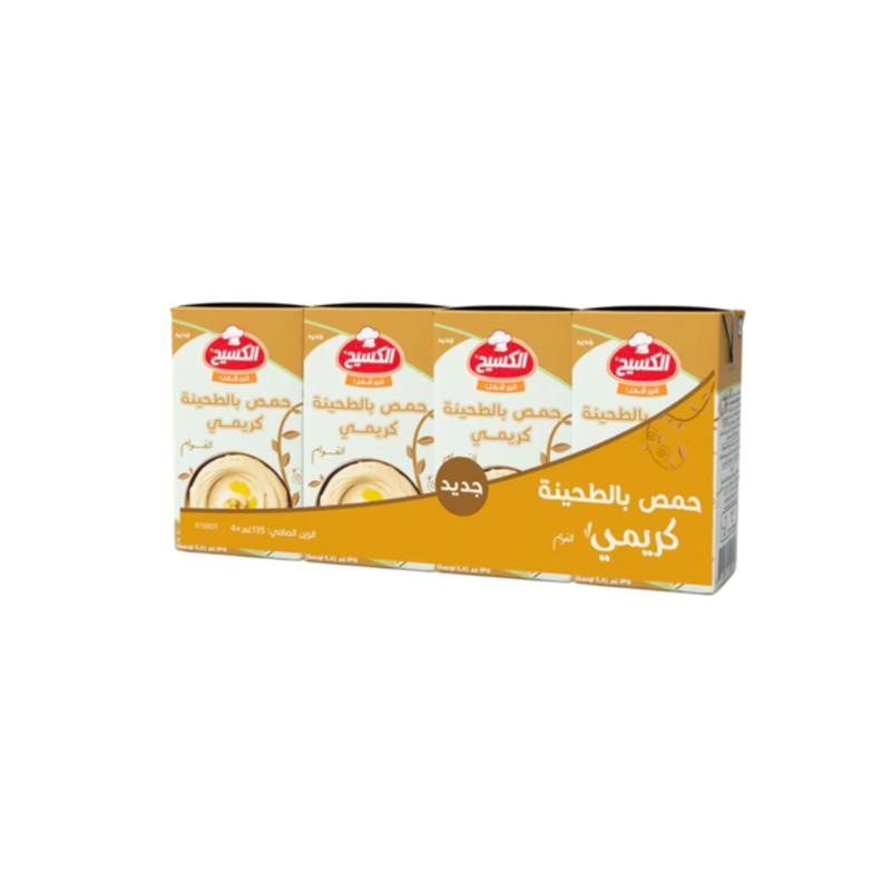 KASIH - HOUMOUS CREAMY - 135g x4