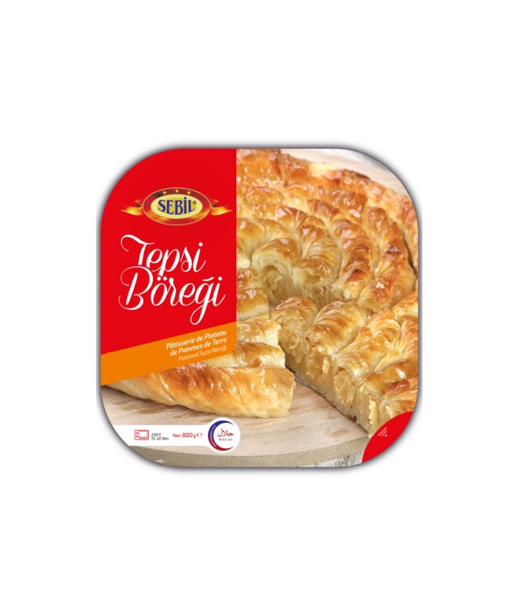 SEBIL - TEPSI BOREK PATATESLI - 800g