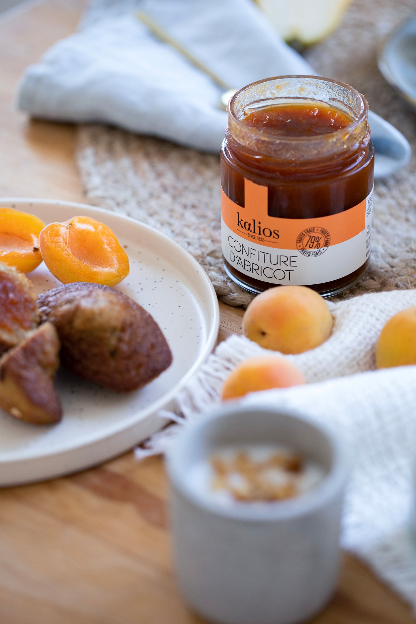KALIOS - CONFITURE ABRICOT - 250g