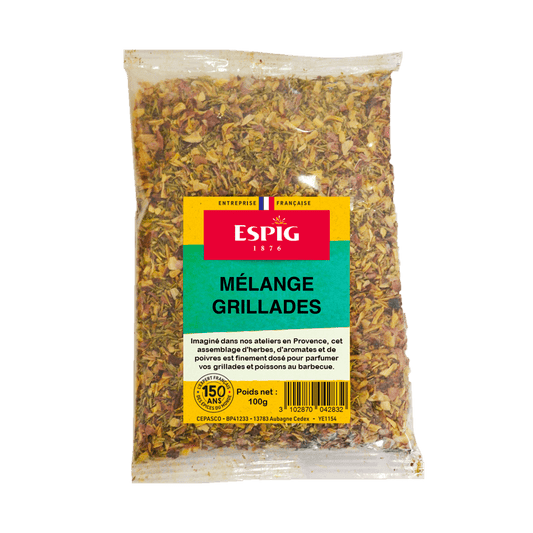 ESPIG - ASSAISONNEMENT GRILLADES - 100g