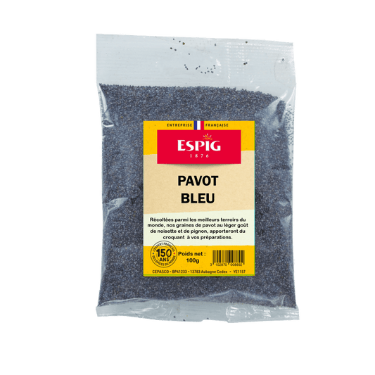 ESPIG - PAVOT BLEU ENTIER - 100g