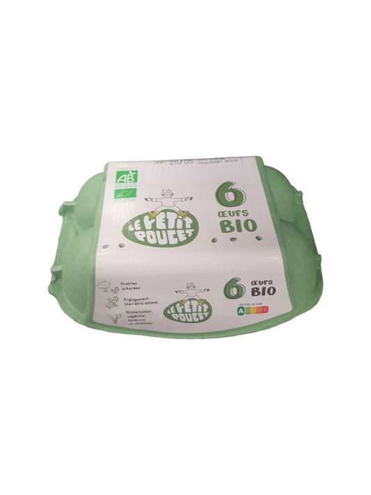LE PETIT POUCET - ŒUFS BIO - x6