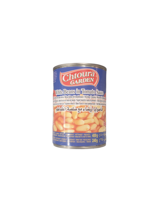 CHTOURA GARDEN - HARICOTS TOMATE - 400g