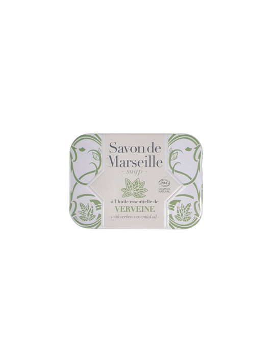 ALEPIA - SAVON DE MARSEILLE VERVEINE METAL - 100g
