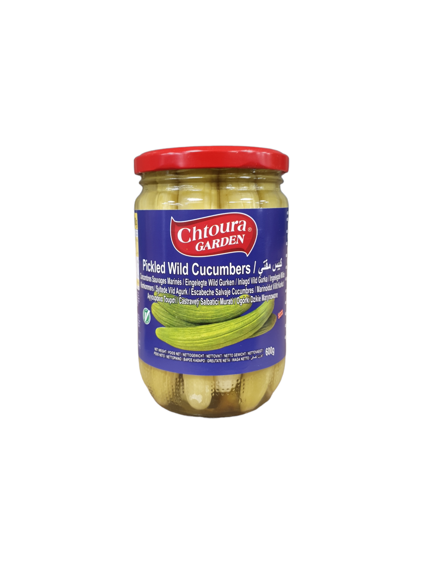 CHTOURA GARDEN - CONCOMBRES SAUVAGES MARINÉS - 600g