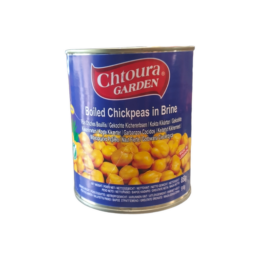 CHTOURA GARDEN - POIS CHICHES BOUILLIS - 850g