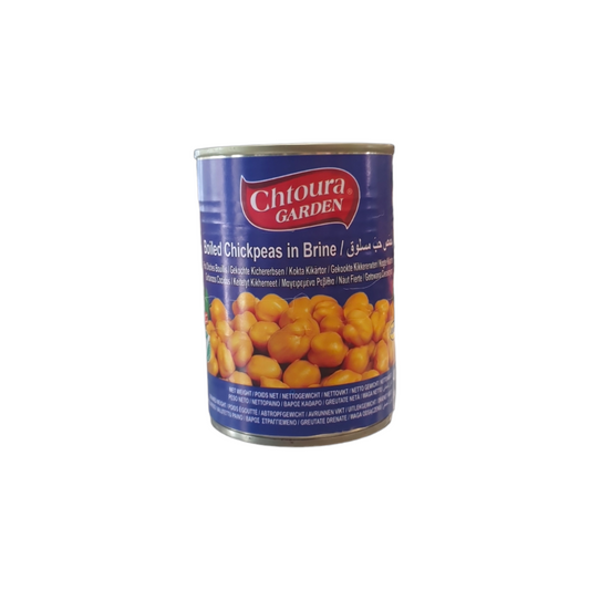 CHTOURA GARDEN - POIS CHICHES BOUILLIS - 400g