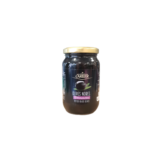 CARTIER - OLIVES NOIRES DÉNOYAUTÉES - 370g