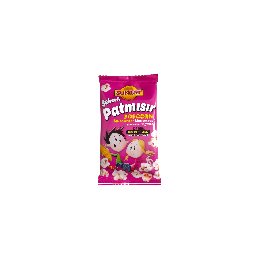 SUNTAT - POPCORN SUCRÉ - 100g