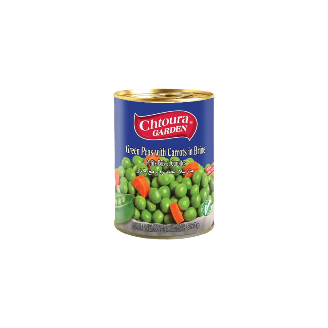CHTOURA GARDEN - PETITS POIS CAROTTE - 400g