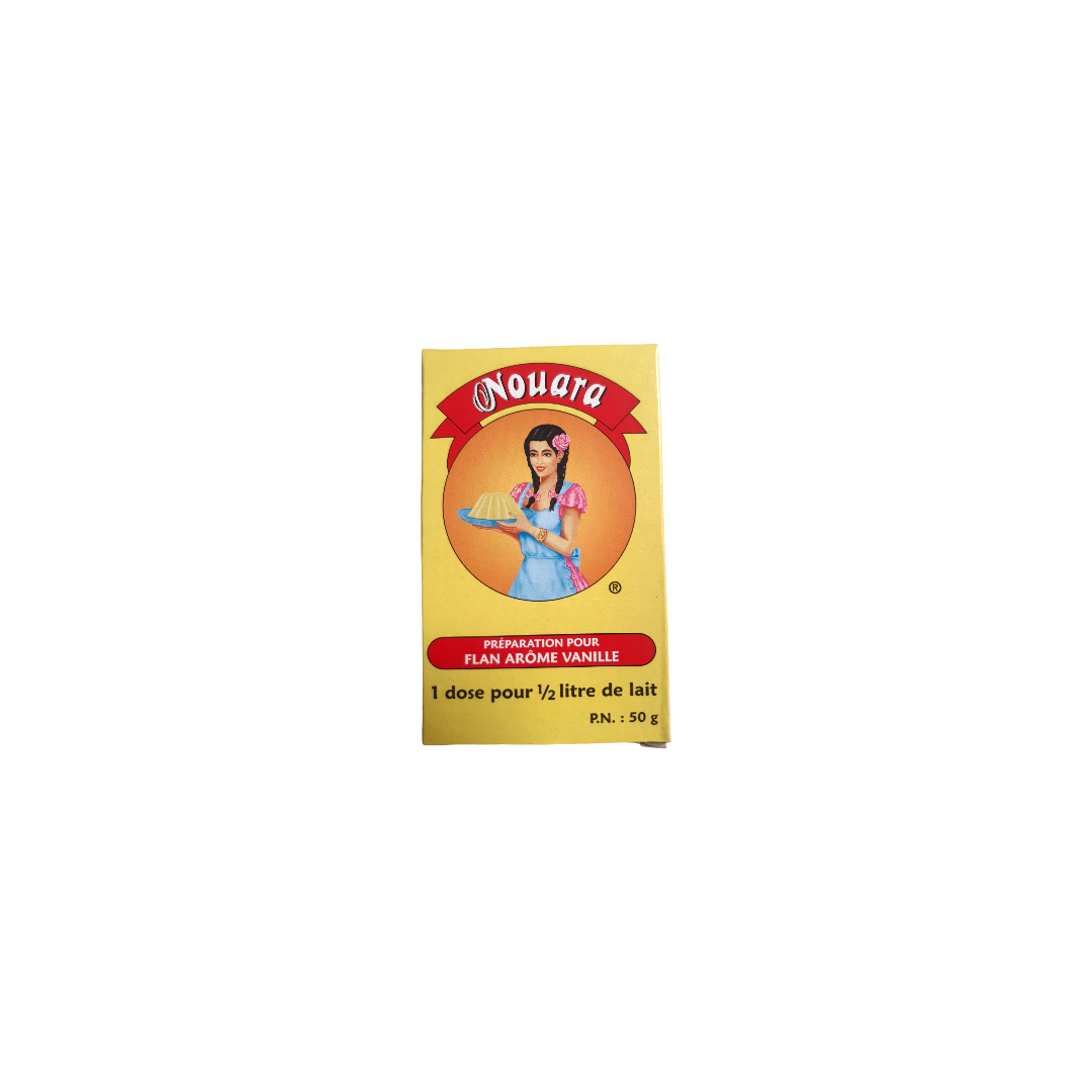 NOUARA - FLAN VANILLE - 50g