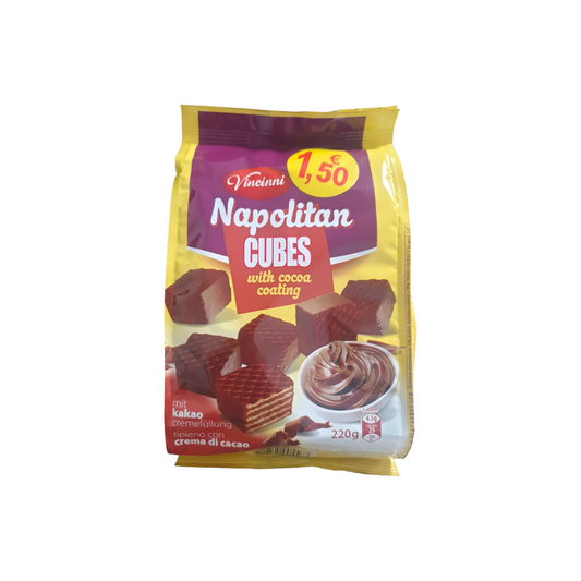 VINCINNI - GAUFFRETTE CHOCOLAT - 220g
