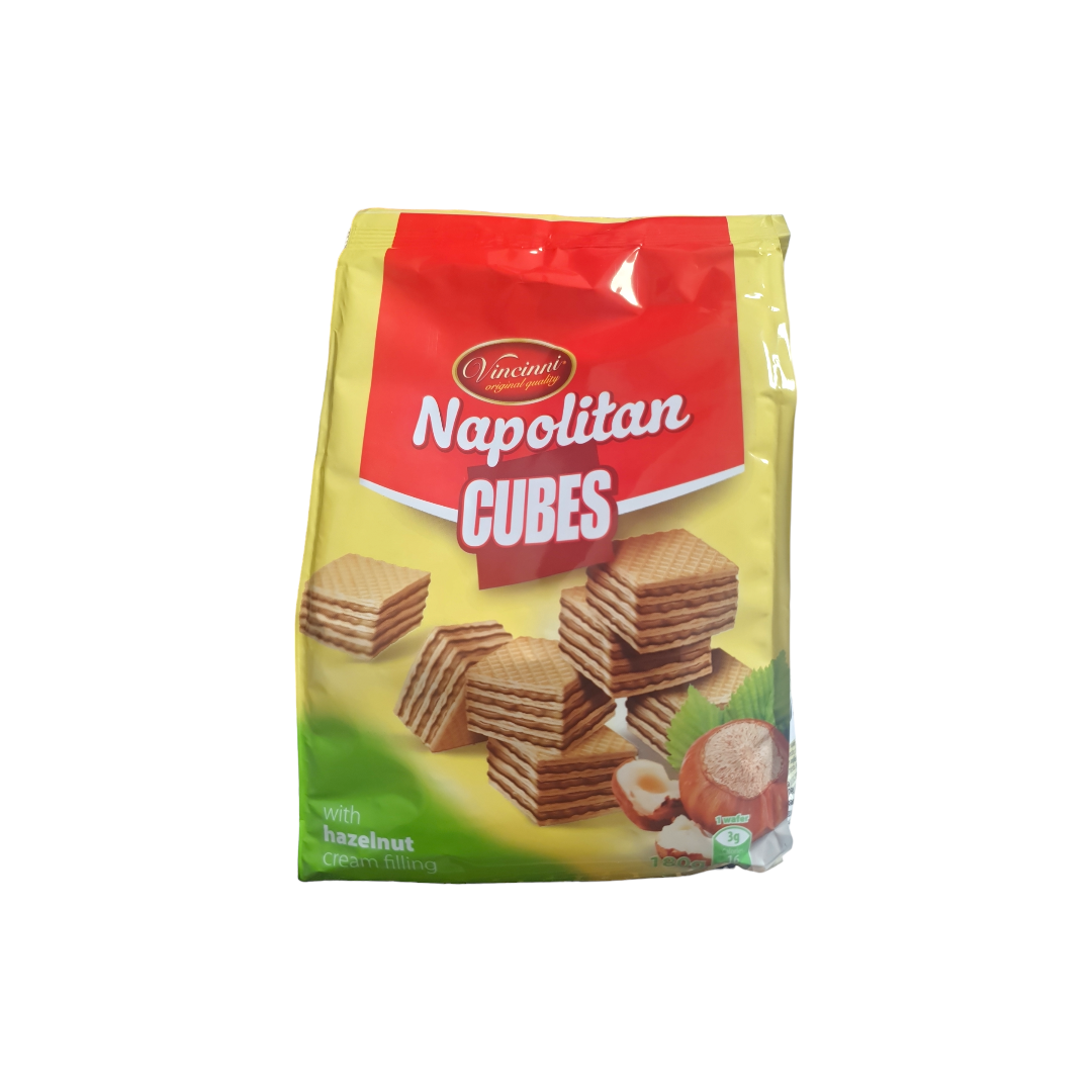 VINCINNI - GAUFRETTES À LA NOISETTE - 180g