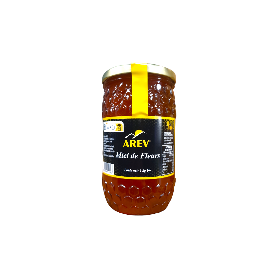 AREV - MIEL DE FLEURS - 1kg