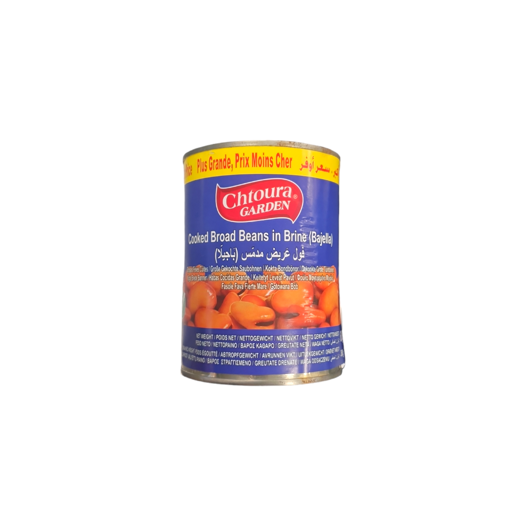 CHTOURA GARDEN - FÈVES CUITES- 600g
