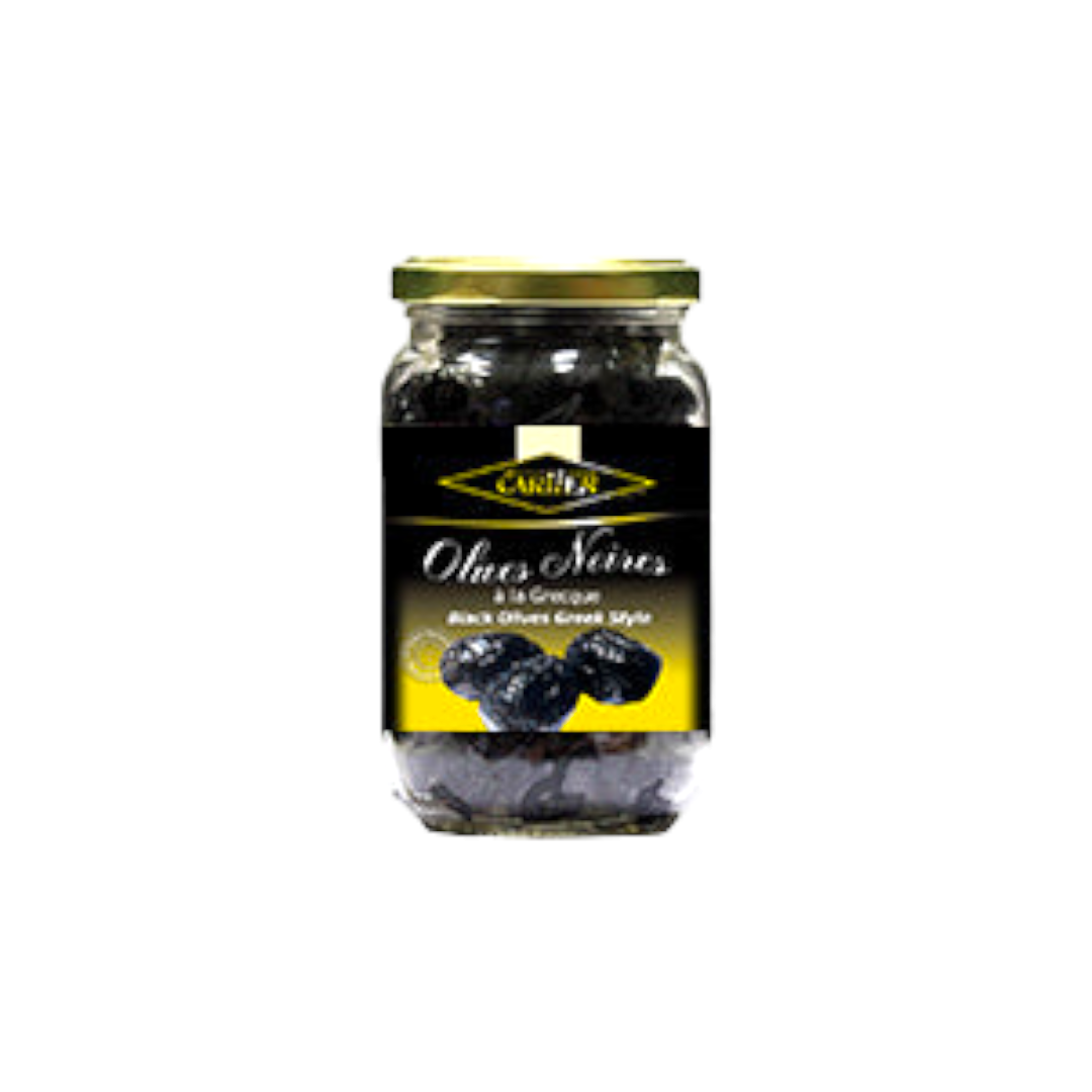 CARTIER - OLIVES NOIRES FAÇON GRÈCQUE - 720g