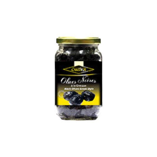 CARTIER - OLIVES NOIRES FAÇON GRÈCQUE - 720g