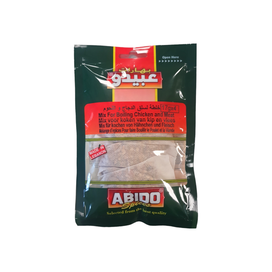 ABIDO - ÉPICES POULET BOUILLI - 50g
