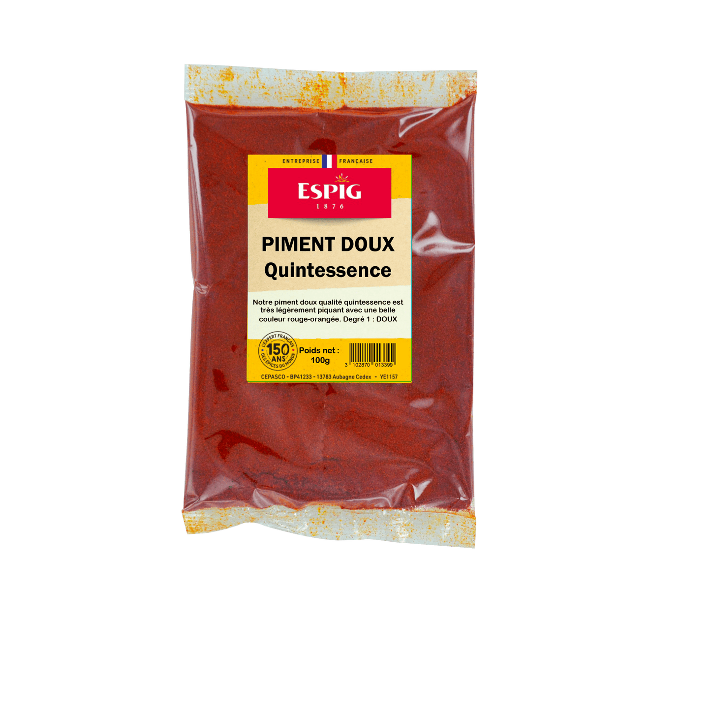ESPIG - PIMENT DOUX QUINTESS. MOULU - 100g