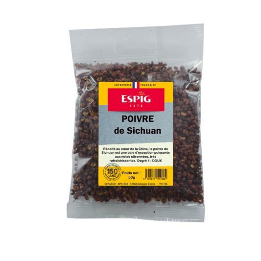 ESPIG - POIVRE DE SICHUAN ENTIER - 50g