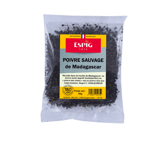 ESPIG - POIVRE SAUVAGE DE MADAGASCAR - 50g