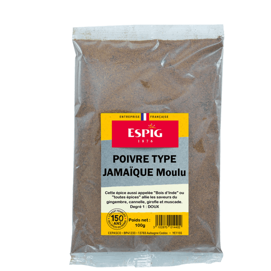 ESPIG - POIVRE JAMAIQUE MOULU - 100g